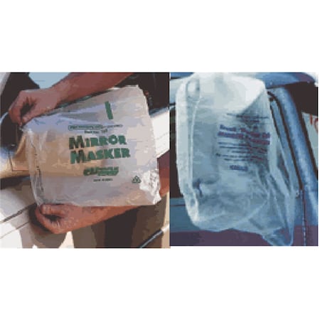 Rbl Products Plastic Mirror Maskers Passenger Car & Pick Up 165